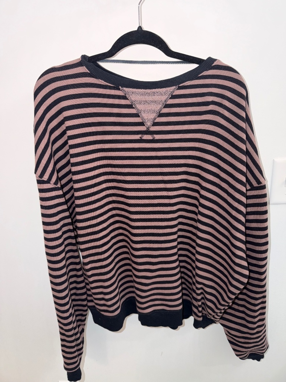 Free people balloon sleeve sweatshirt